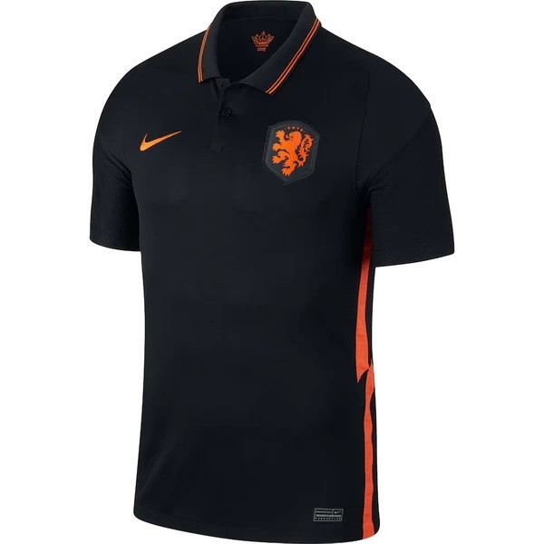 Camiseta Países Bajos Segunda Equipación 2020 Negro